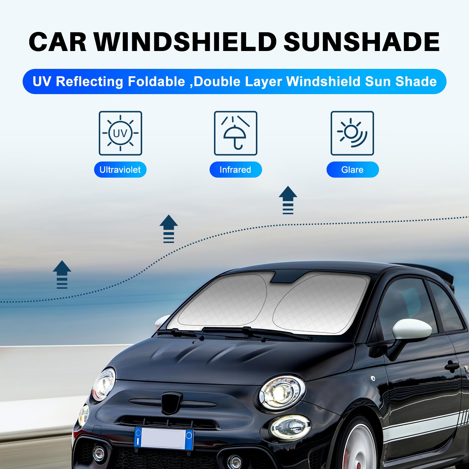 Amazon.co.jp: KUNGKIC フィアット Fiat 500 アバルト Abarth 595 専用